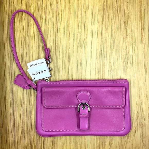 Coach Handbags - NWT Coach Leather Large Soh Skinny Wristlet